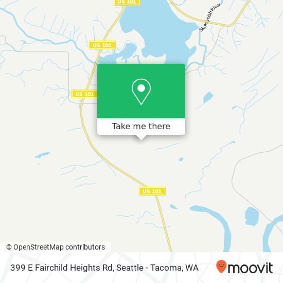 399 E Fairchild Heights Rd, Shelton, WA 98584 map
