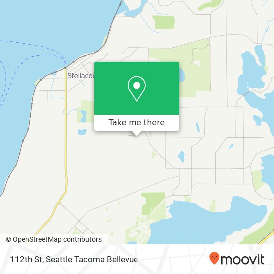 Mapa de 112th St, Lakewood, WA 98498