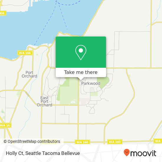 Holly Ct, Port Orchard, WA 98366 map