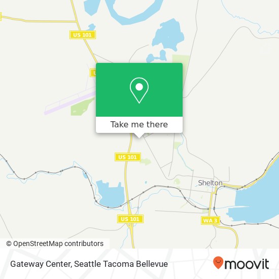Mapa de Gateway Center