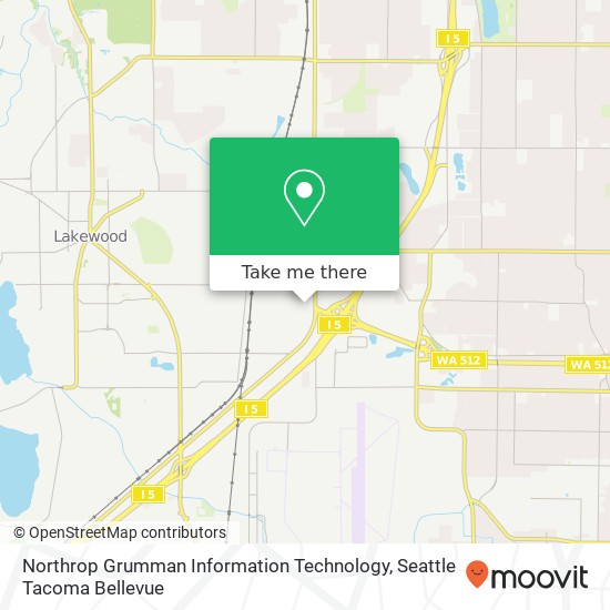 Mapa de Northrop Grumman Information Technology