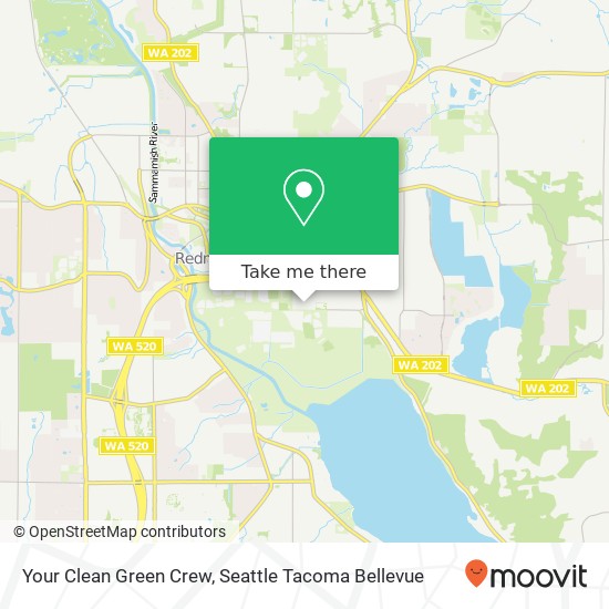 Your Clean Green Crew, 17371 NE 67th Ct map