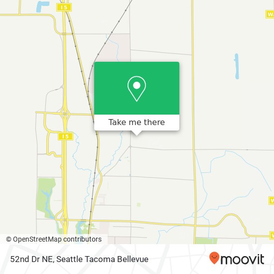 Mapa de 52nd Dr NE, Marysville, WA 98271