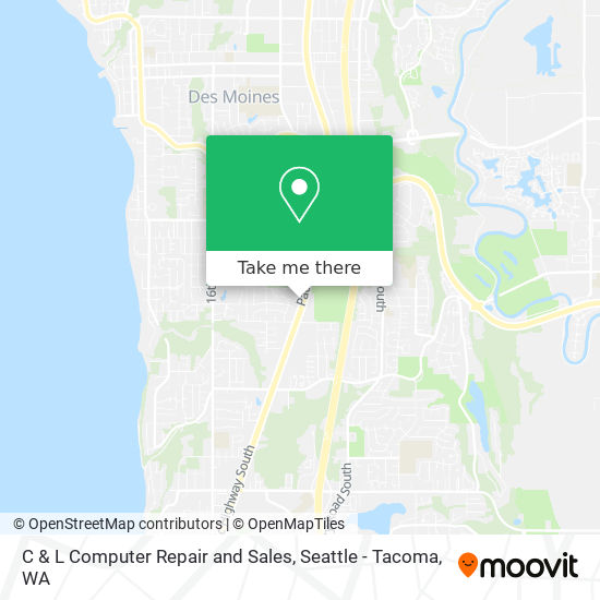 C & L Computer Repair and Sales map