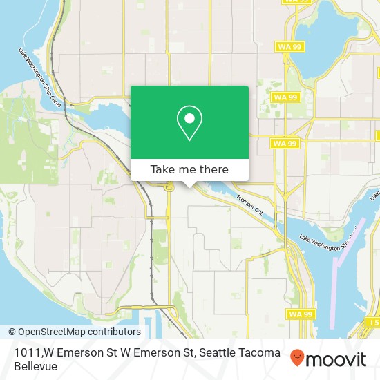 1011,W Emerson St W Emerson St, Seattle, WA 98119 map