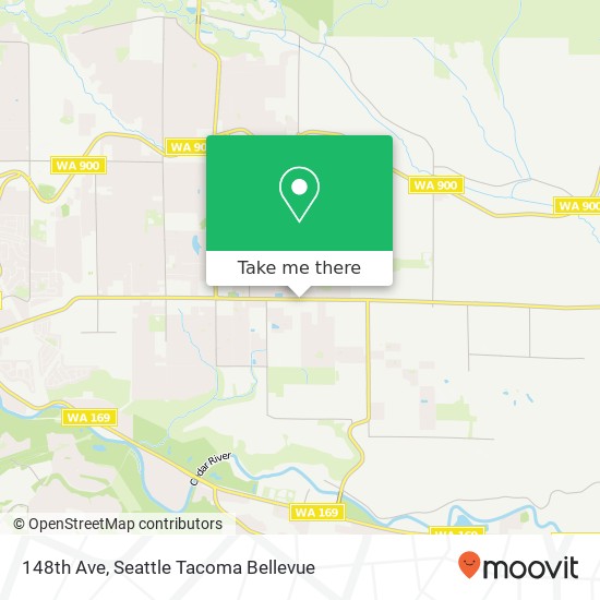 Mapa de 148th Ave, Renton, WA 98059