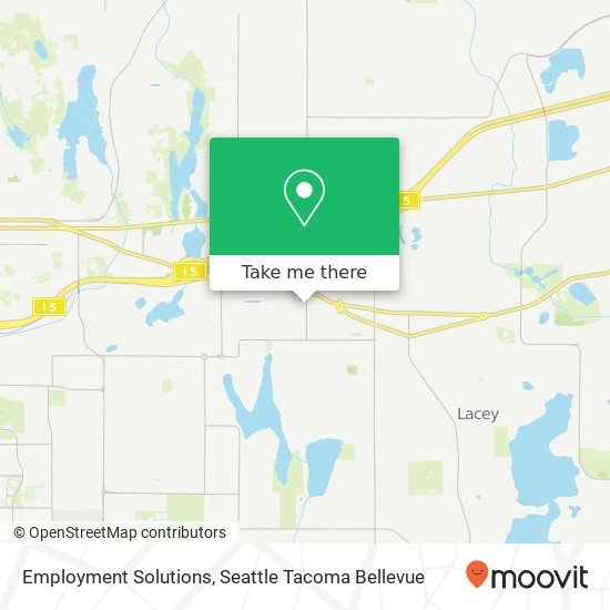 Mapa de Employment Solutions, 1113 Sleater Kinney Rd SE