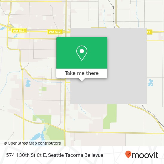 574 130th St Ct E, Tacoma, WA 98445 map