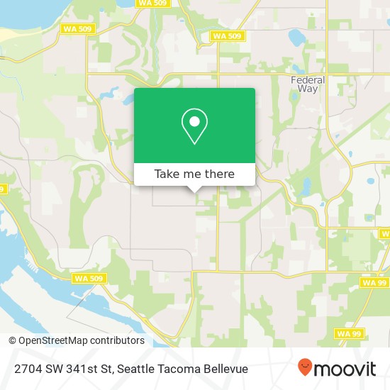 2704 SW 341st St, Federal Way, WA 98023 map