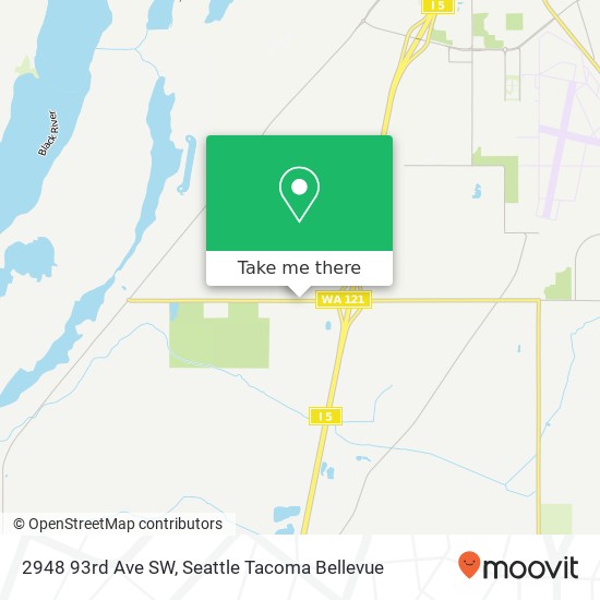 Mapa de 2948 93rd Ave SW, Tumwater, WA 98512
