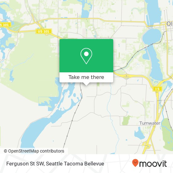 Ferguson St SW, Tumwater, WA 98512 map