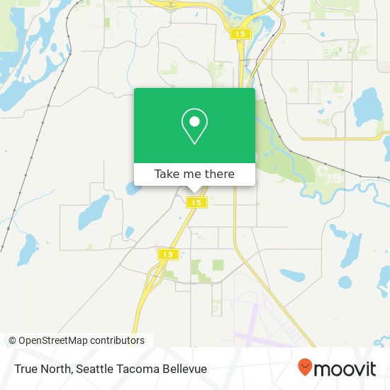 Mapa de True North, 6005 Tyee Dr SW