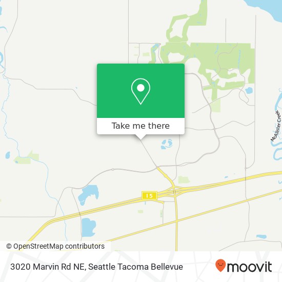 3020 Marvin Rd NE, Lacey, WA 98516 map