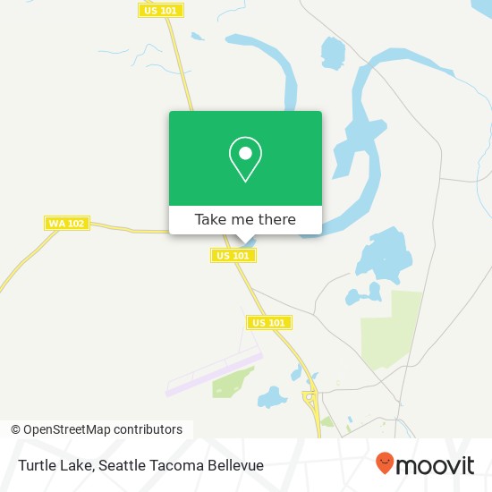 Turtle Lake map