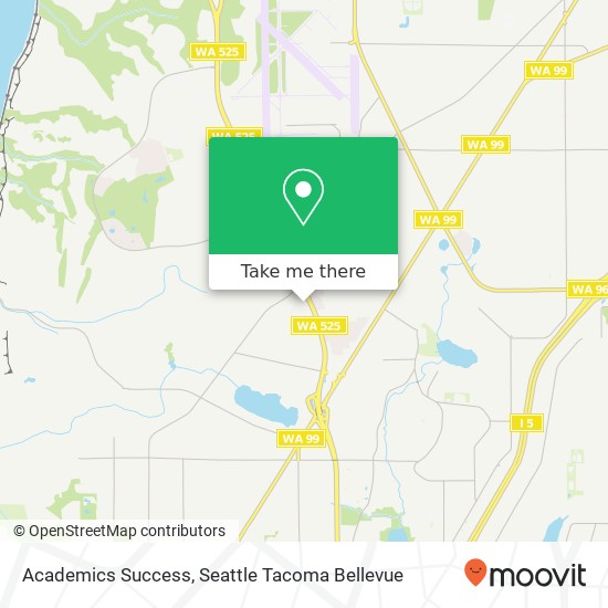 Academics Success, 12926 Mukilteo Speedway map