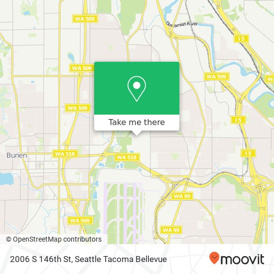 Mapa de 2006 S 146th St, Seatac, WA 98168