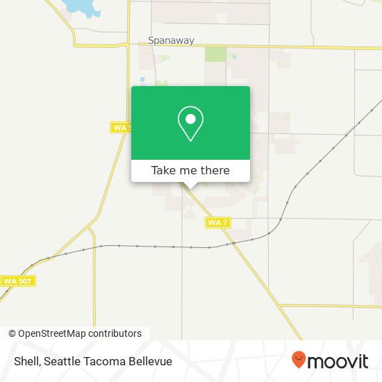 Mapa de Shell, 20315 Mountain Hwy E