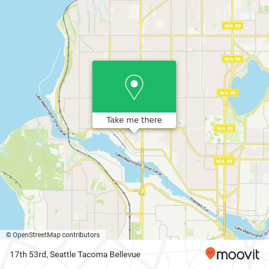 17th 53rd, Seattle, WA 98107 map