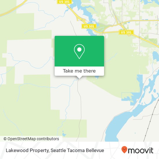Mapa de Lakewood Property, 3104 Delphi Rd SW