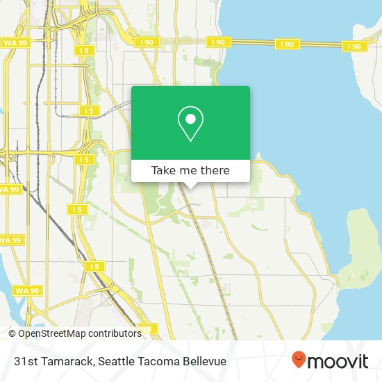 31st Tamarack, Seattle, WA 98108 map