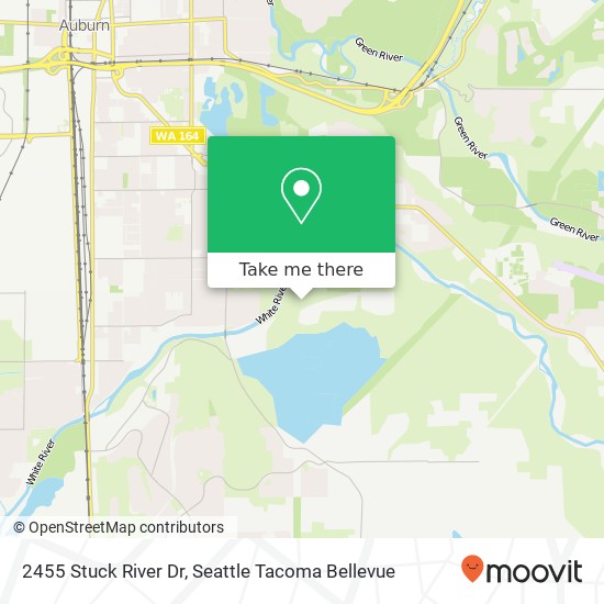 Mapa de 2455 Stuck River Dr, Auburn, WA 98092