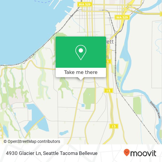 4930 Glacier Ln, Everett, WA 98203 map