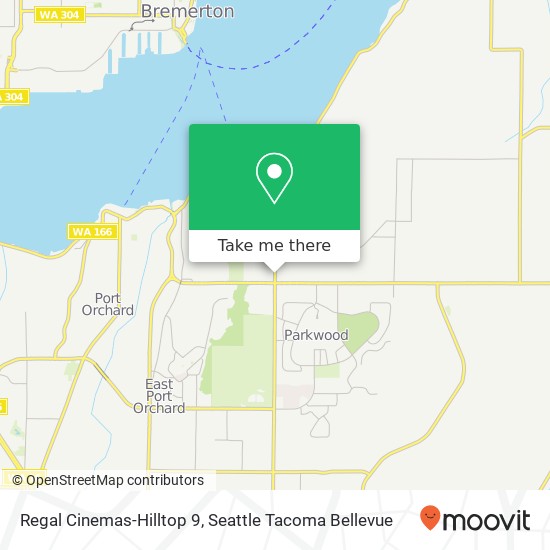 Mapa de Regal Cinemas-Hilltop 9