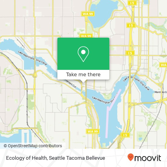 Mapa de Ecology of Health, 720 N 35th St