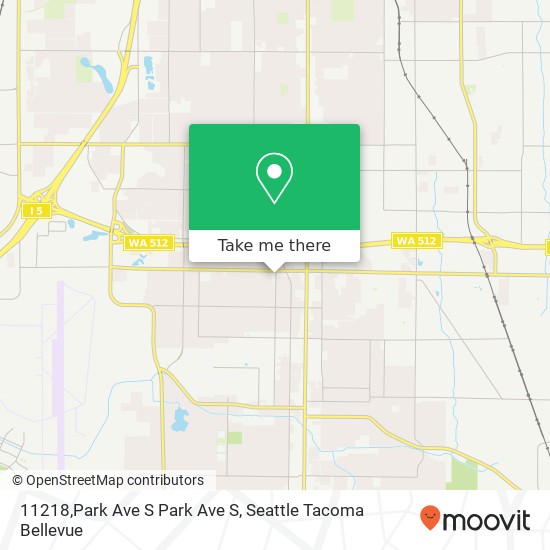 11218,Park Ave S Park Ave S, Tacoma, WA 98444 map