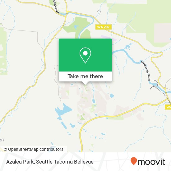 Mapa de Azalea Park, 6604 Azalea Way SE
