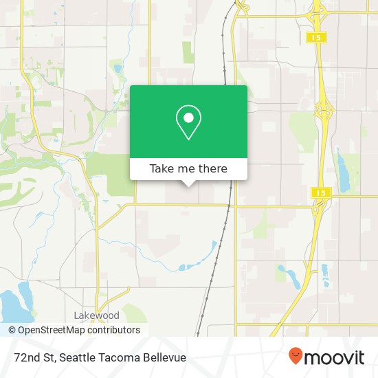 72nd St, Tacoma, WA 98409 map