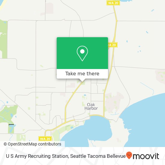 Mapa de U S Army Recruiting Station