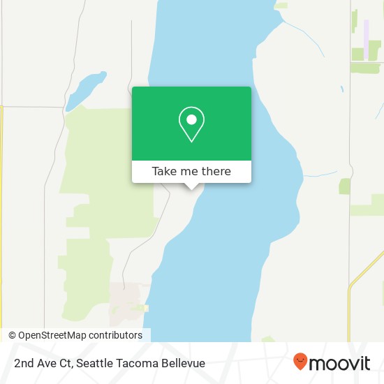 Mapa de 2nd Ave Ct, Gig Harbor, WA 98332