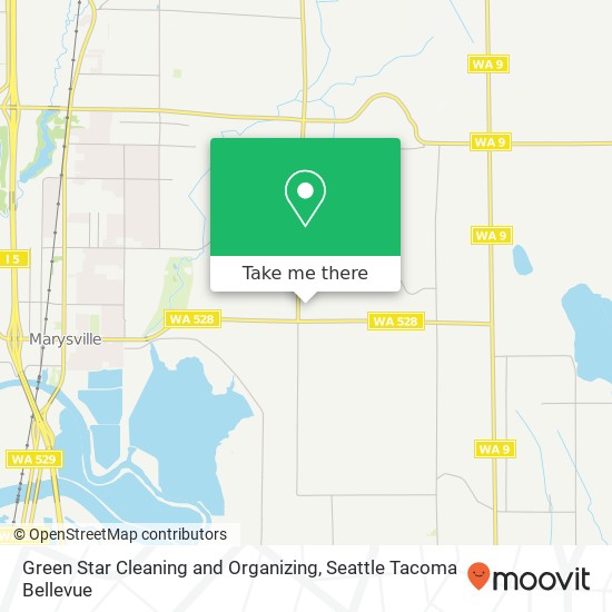 Mapa de Green Star Cleaning and Organizing, 6713 66th St NE