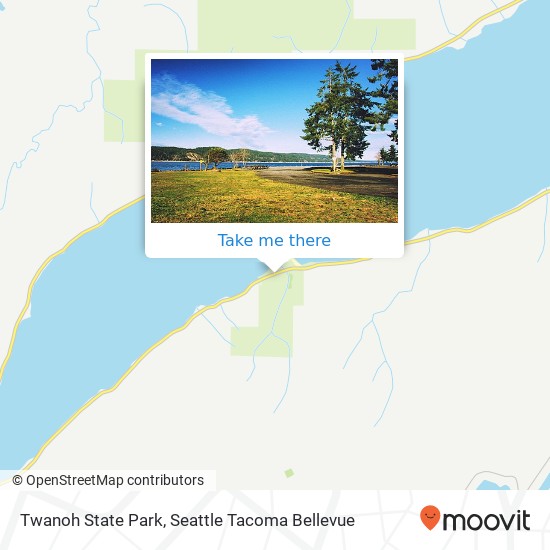 Twanoh State Park map