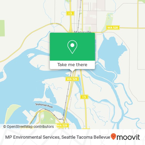 Mapa de MP Environmental Services, 3400 34th Ave NE