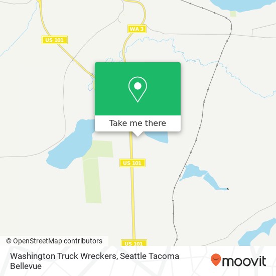 Washington Truck Wreckers, 801 SE Craig Rd map