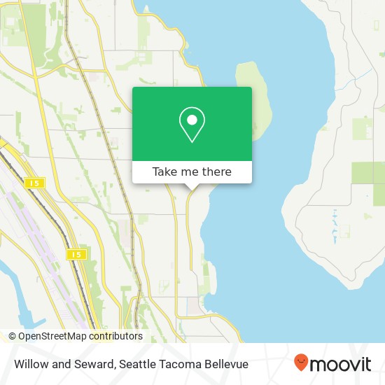 Mapa de Willow and Seward, Seattle, WA 98118