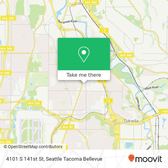 4101 S 141st St, Tukwila, WA 98168 map