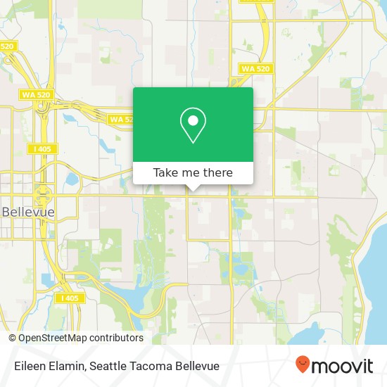 Mapa de Eileen Elamin, 14040 NE 8th St