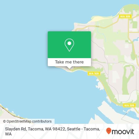 Slayden Rd, Tacoma, WA 98422 map