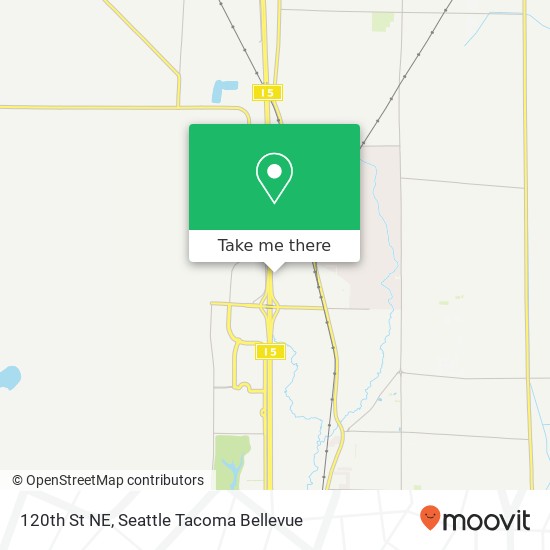Mapa de 120th St NE, Marysville (TULALIP), WA 98271