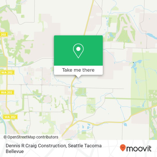 Dennis R Craig Construction, 11860 Avondale Pl NE map