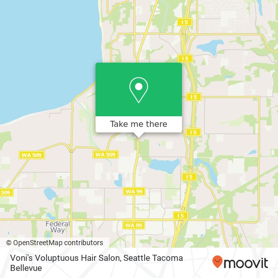 Mapa de Voni's Voluptuous Hair Salon