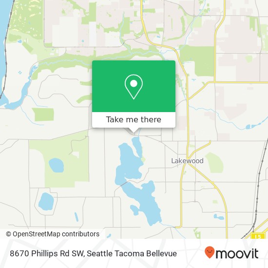 8670 Phillips Rd SW, Lakewood, WA 98498 map