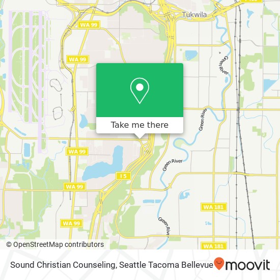 Sound Christian Counseling, 4800 S 188th St map