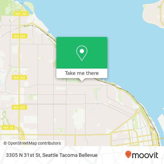 3305 N 31st St, Tacoma, WA 98407 map