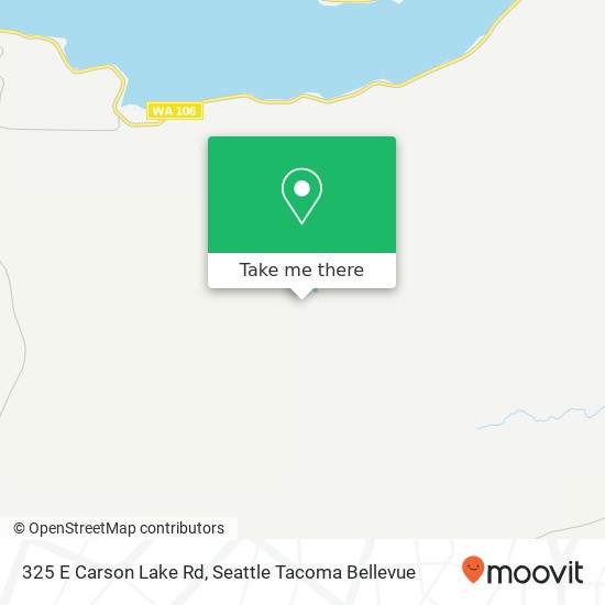 325 E Carson Lake Rd, Union, WA 98592 map