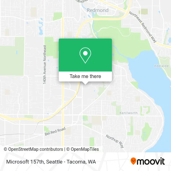 Mapa de Microsoft 157th