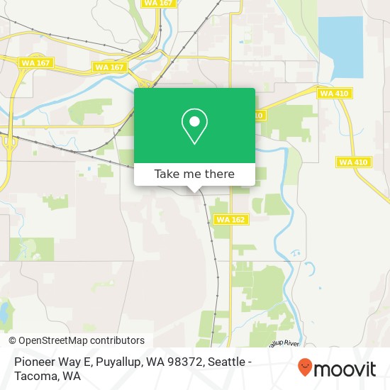 Pioneer Way E, Puyallup, WA 98372 map